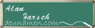 Alan Harsch Visitenkarte